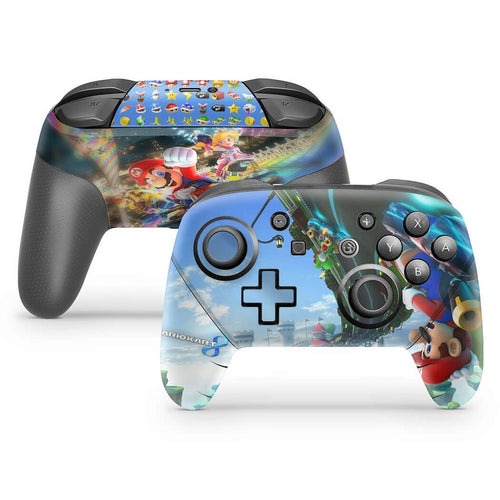 Skin Anti-Rage Nintendo Switch 1 Pro Controle - Mario Kart 8