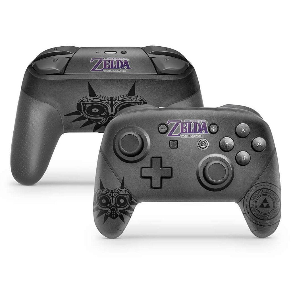 Skin Anti-Rage Nintendo Switch 1 Pro Controle - Zelda: Majoras Mask