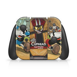 Skin Anti-Rage Nintendo Switch 1 - Cuphead - Pop Arte Skins - foto 3