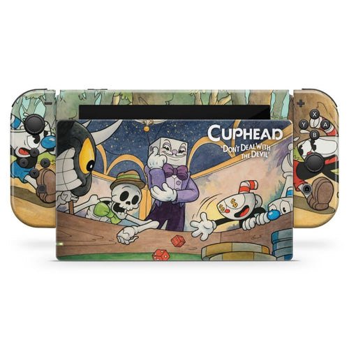 Skin Anti-Rage Nintendo Switch 1 - Cuphead