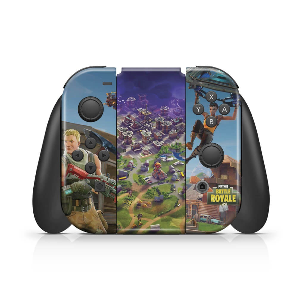Skin Anti-Rage Nintendo Switch 1 - Fortnite - Pop Arte Skins - foto 3
