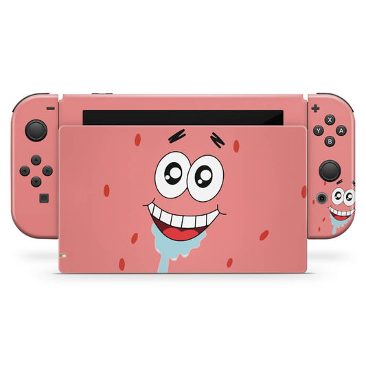 Nintendo Switch Skin - Patrick Bob Esponja