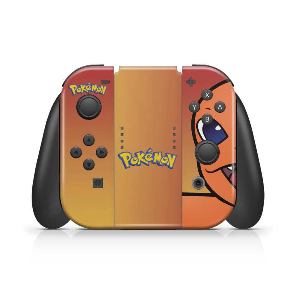 Skin Anti-Rage Nintendo Switch 1 - Pokémon Charmander - Pop Arte Skins - foto 3