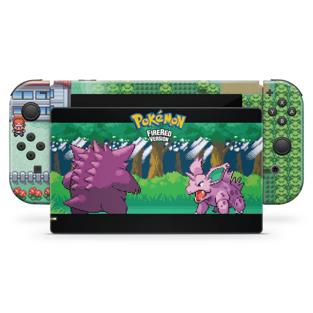 Nintendo Switch Skin - Pokemon Firered
