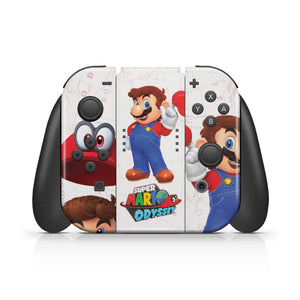 Skin Anti-Rage Nintendo Switch 1 - Super Mario Odyssey - Pop Arte Skins - foto 3