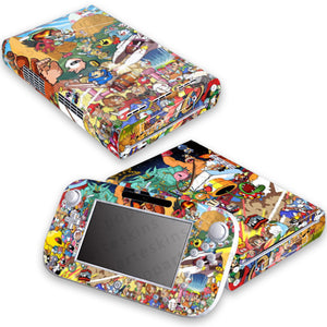 Nintendo Wii U Skin Anti-Rage - Bomber Sticker