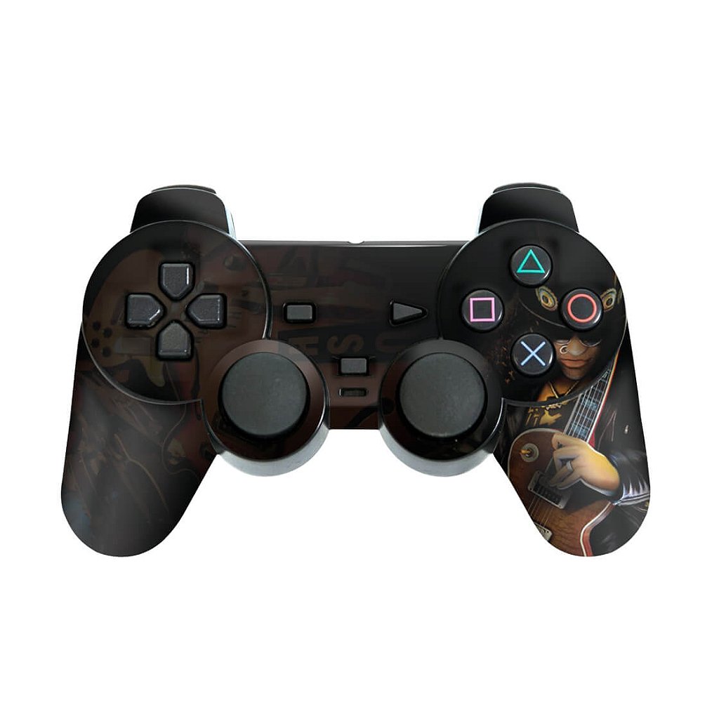 Skin Anti-Rage PS2 Controle - Guitar Hero III 3