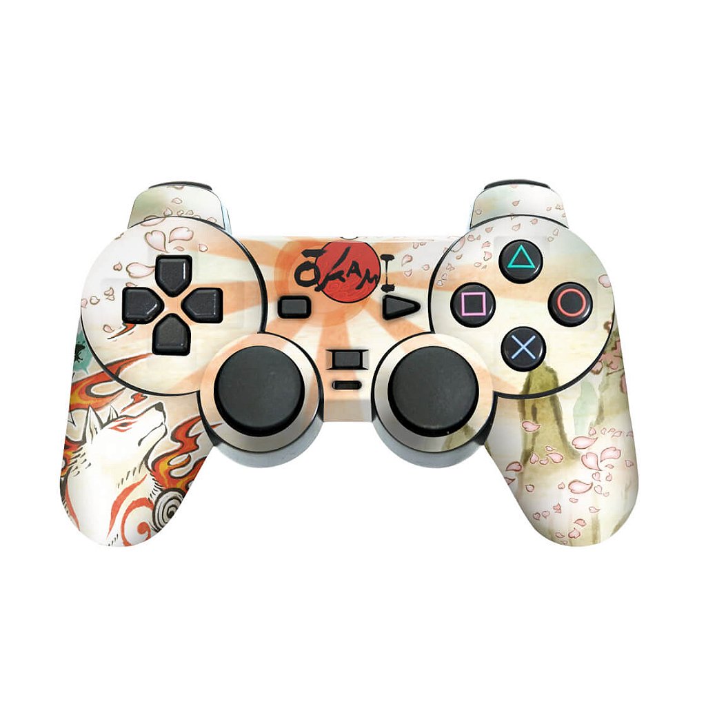 Skin Anti-Rage PS2 Controle - Okami