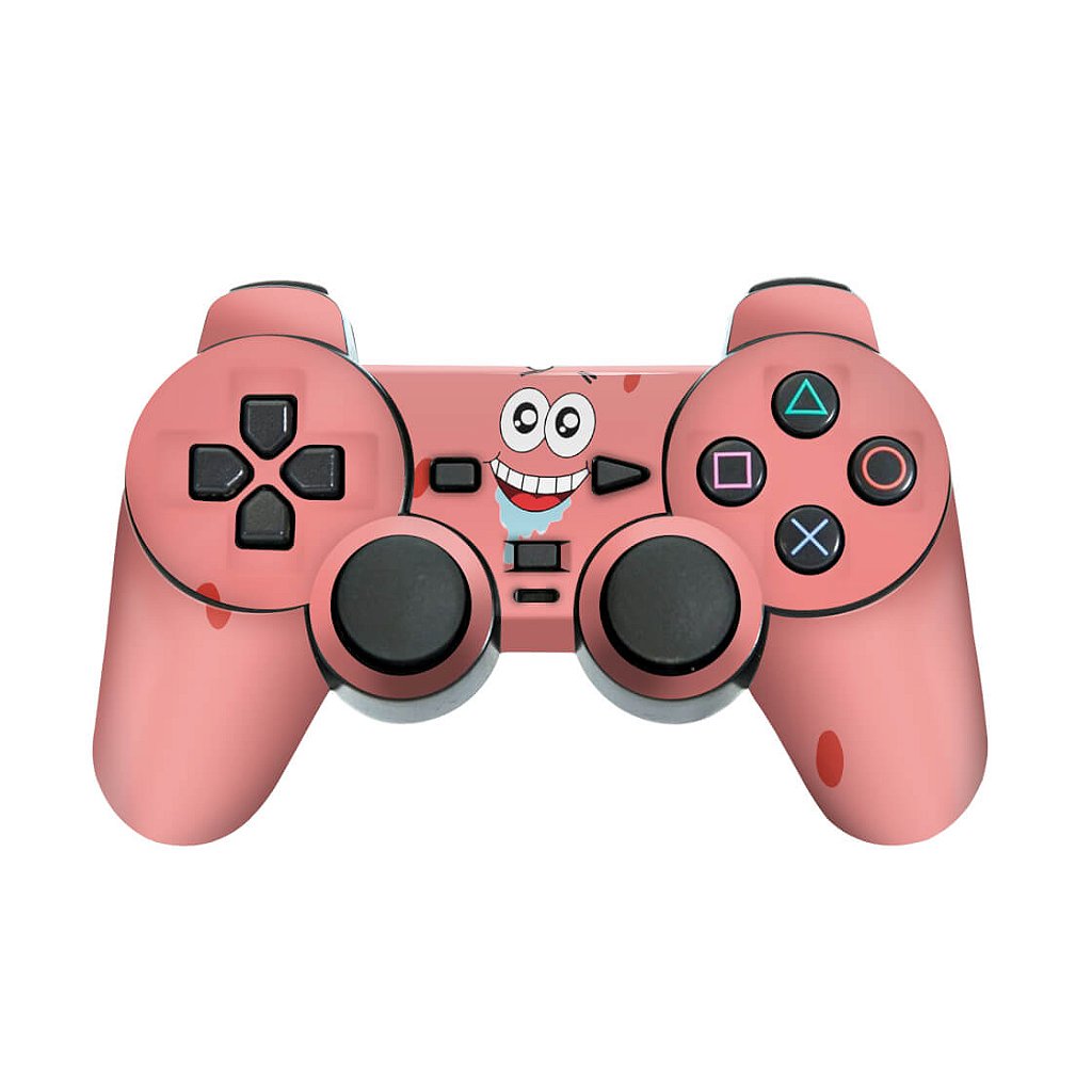 PS2 Controle Skin - Patrick Bob Esponja