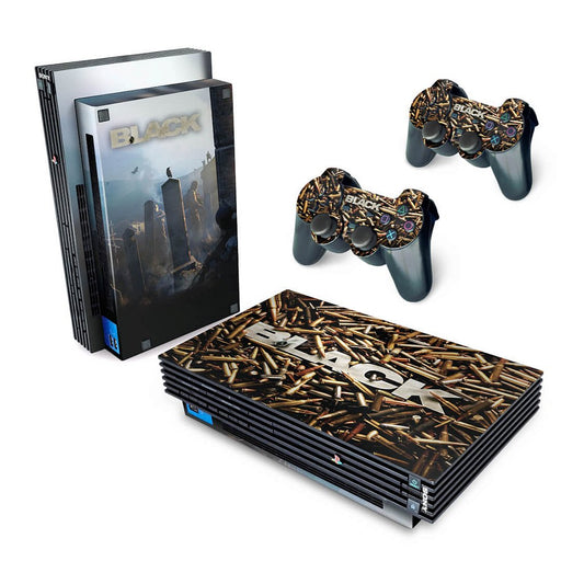 PS2 Fat Skin - Black
