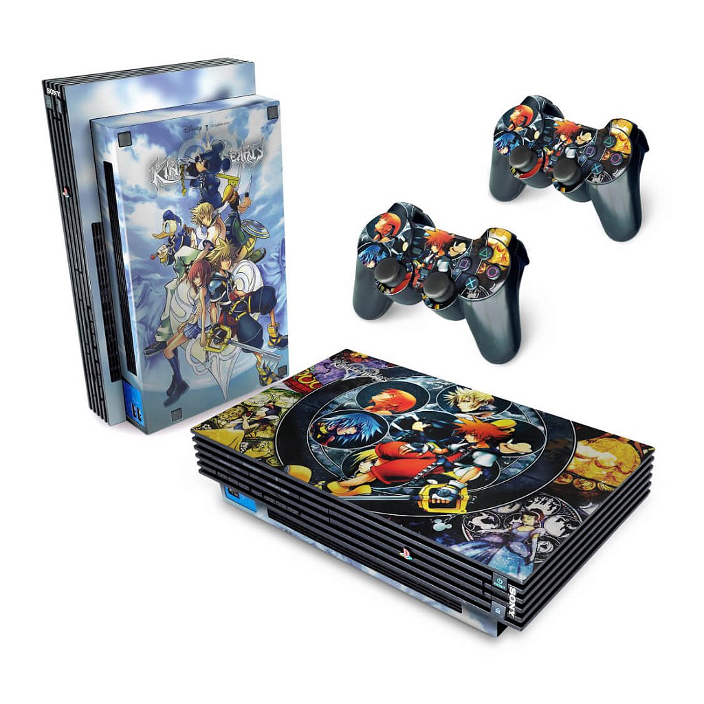 PS2 Fat Skin - Kingdom Hearts II 2