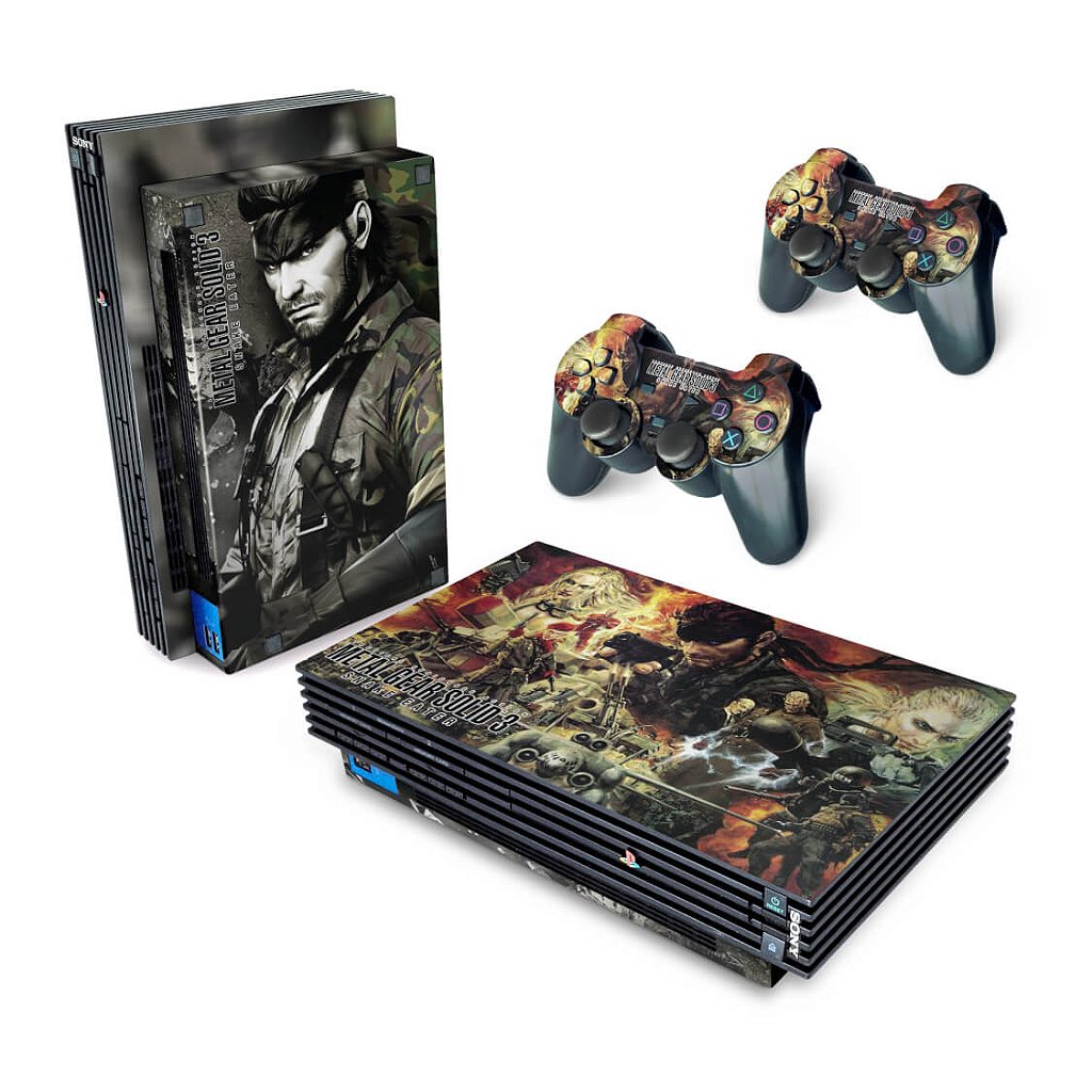 Skin Anti-Rage PS2 Fat - Metal Gear Solid 3