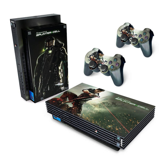 PS2 Fat Skin - Splinter Cell