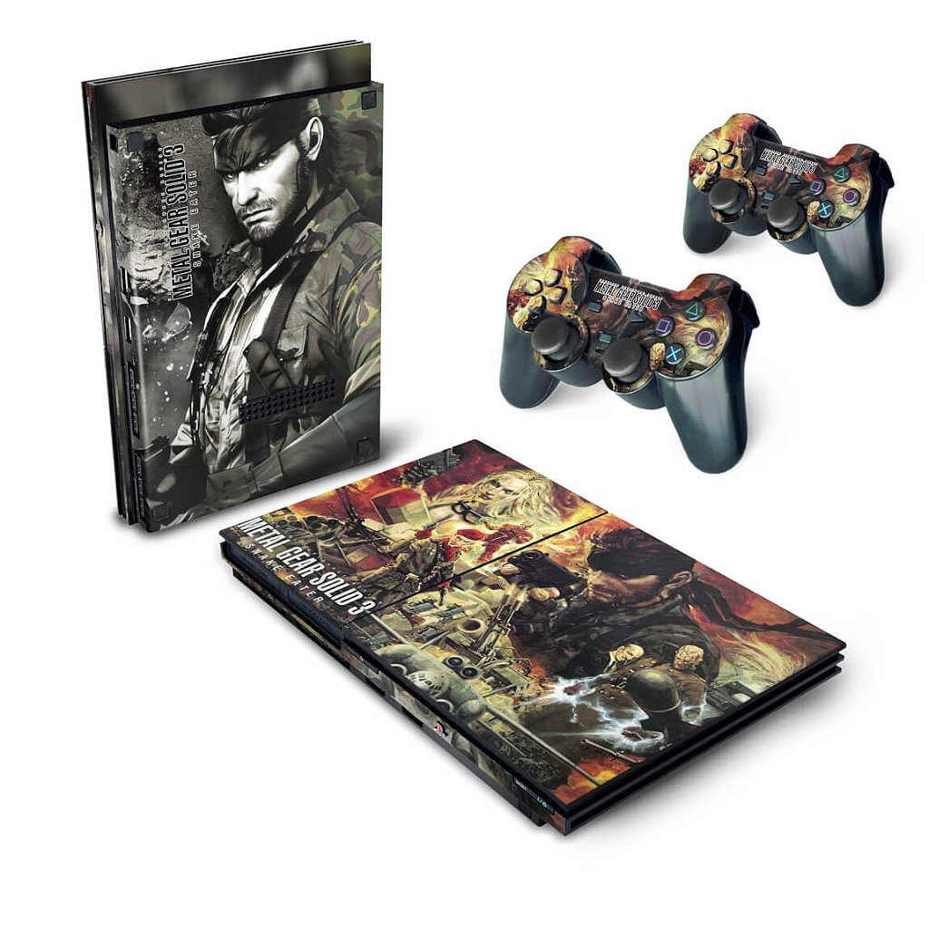 Skin Anti-Rage PS2 Slim - Metal Gear Solid 3