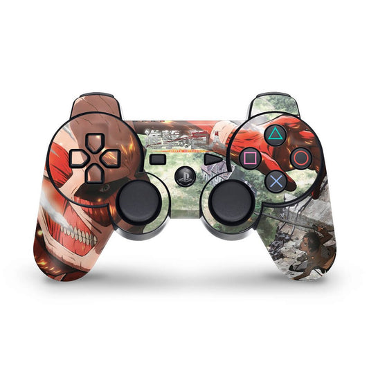PS3 Controle Skin - Attack On Titan #a