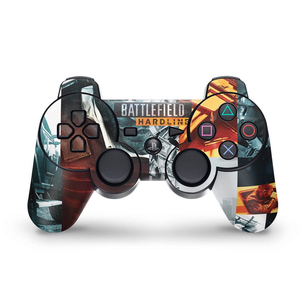 PS3 Controle Skin - Battlefield Hardline