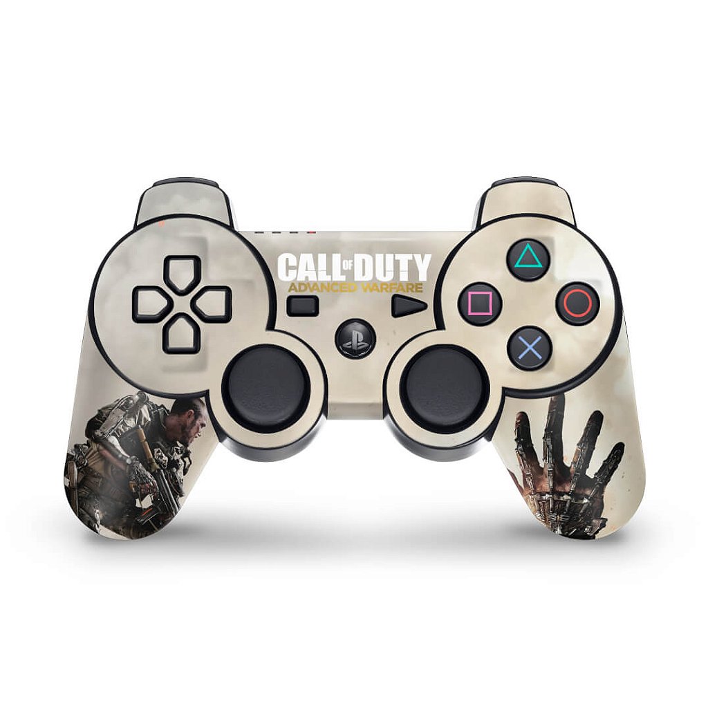 PS3 Controle Skin - Call Of Duty Advanced Warfare