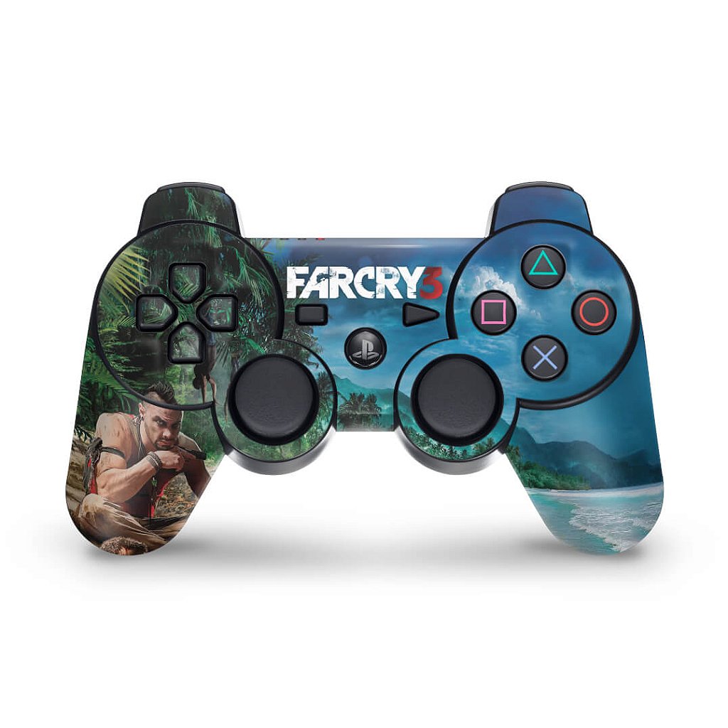 Skin Anti-Rage PS3 Controle - Far Cry 3