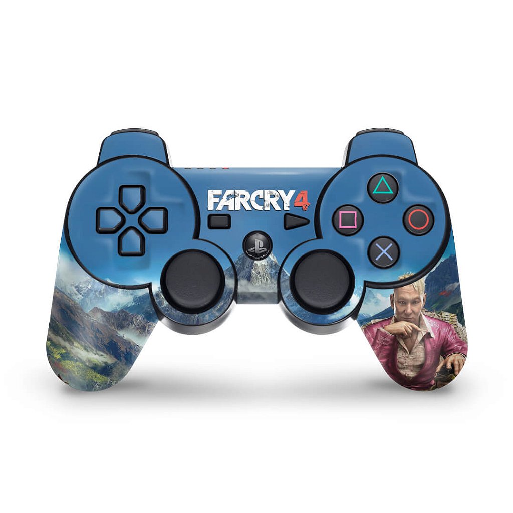 Skin Anti-Rage PS3 Controle - Far Cry 4