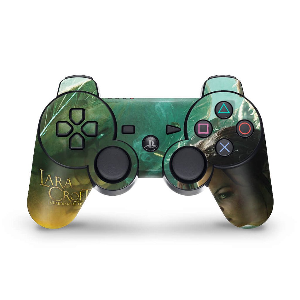 Skin Anti-Rage PS3 Controle - Lara Tomb Raider