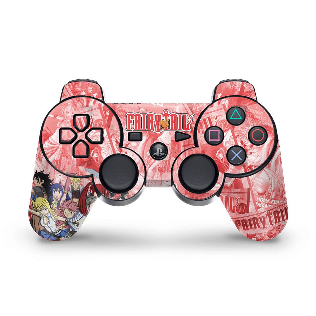 Skin Anti-Rage PS3 Controle - Skin Anti-Rage Fairy Tail