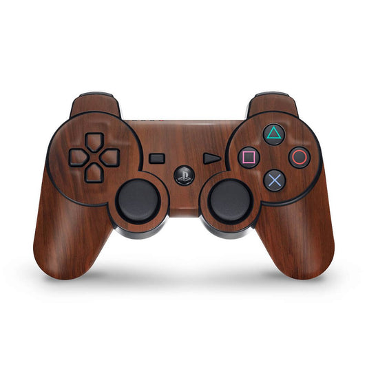 PS3 Controle Skin - Skin Madeira #1