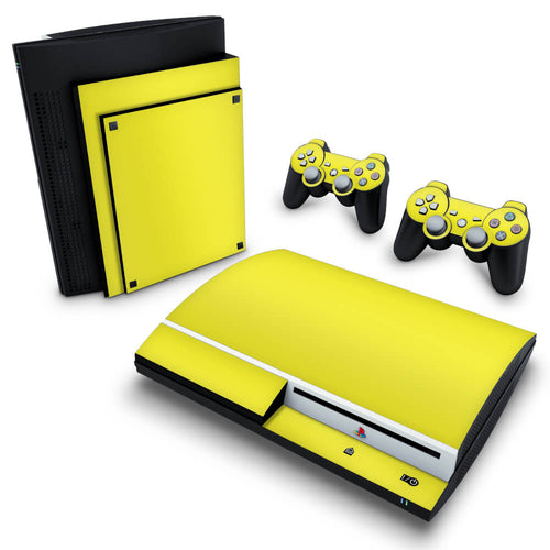 Skin Anti-Rage PS3 Fat - Amarelo