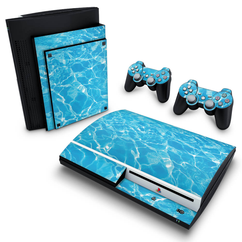 PS3 Fat Skin - Aquático Água