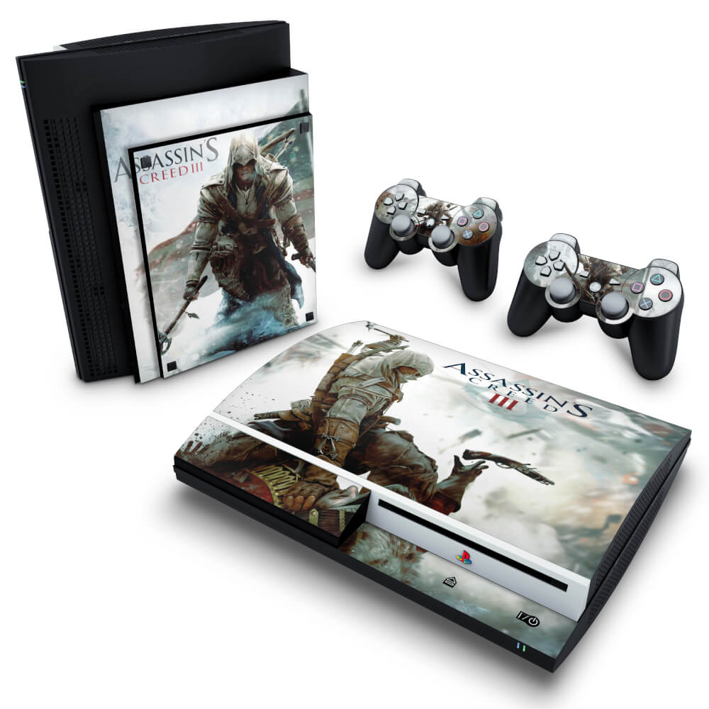 Skin Anti-Rage PS3 Fat - Assassins Creed 3