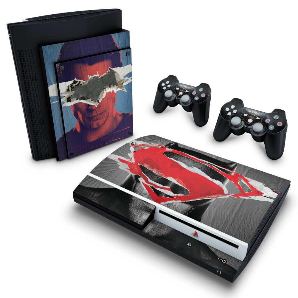 Skin Anti-Rage PS3 Fat - Batman vs Superman