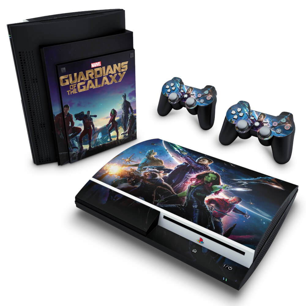 Skin Anti-Rage PS3 Fat - Guardioes da Galaxia