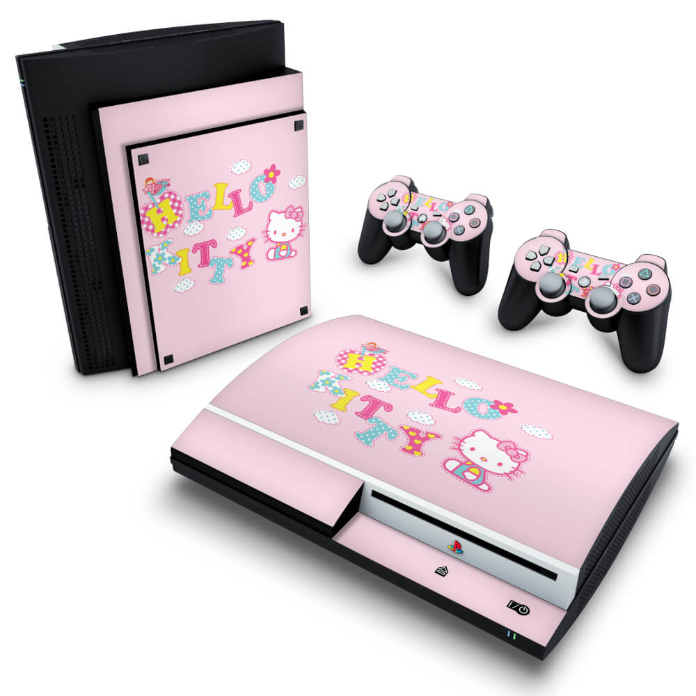 Skin Anti-Rage PS3 Fat - Hello Kitty