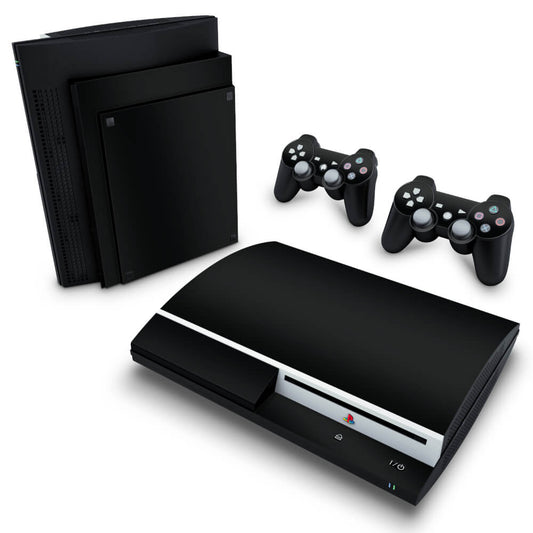 PS3 Fat Skin - Preto Black Piano