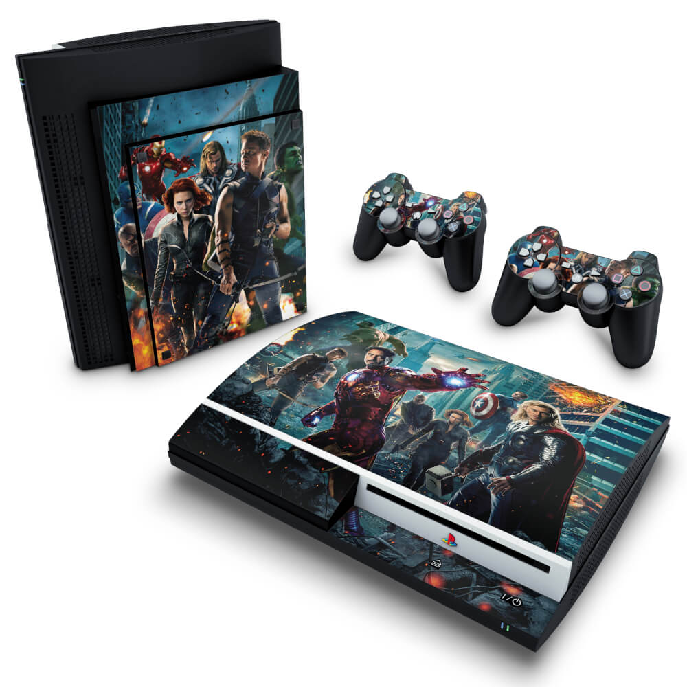 Skin Anti-Rage PS3 Fat - The Avengers - Os Vingadores
