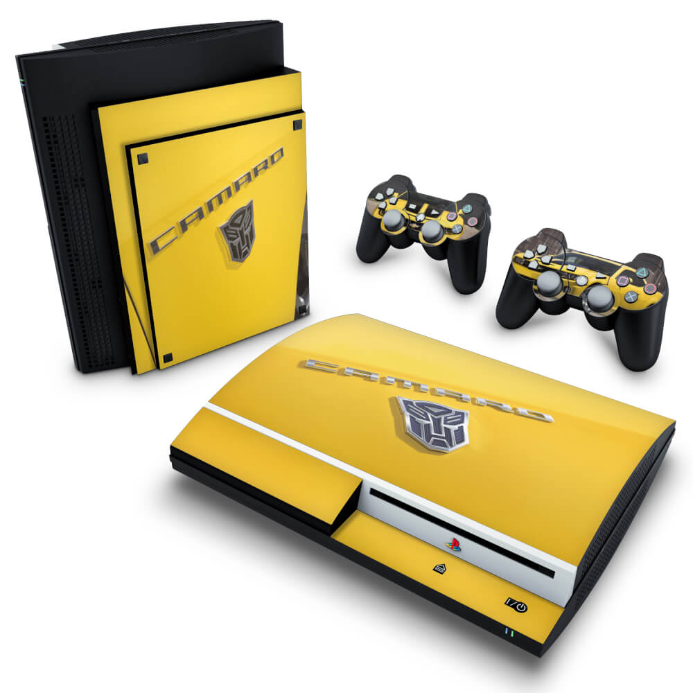 Skin Anti-Rage PS3 Fat - Transformers Camaro