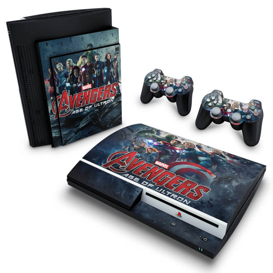 PS3 Fat Skin - Vingadores 2: A Era de Ultron