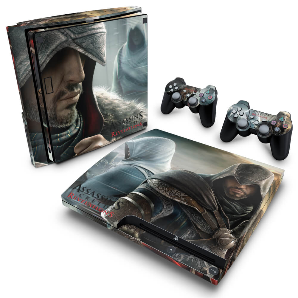 Skin Anti-Rage PS3 Slim - Assassins Creed Revelations