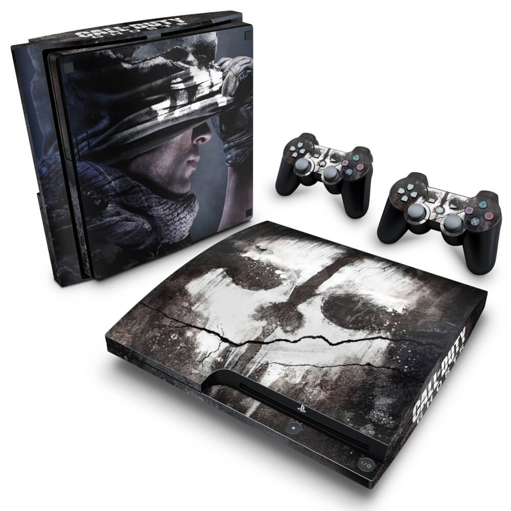 Skin Anti-Rage PS3 Slim - Call of Duty Ghosts