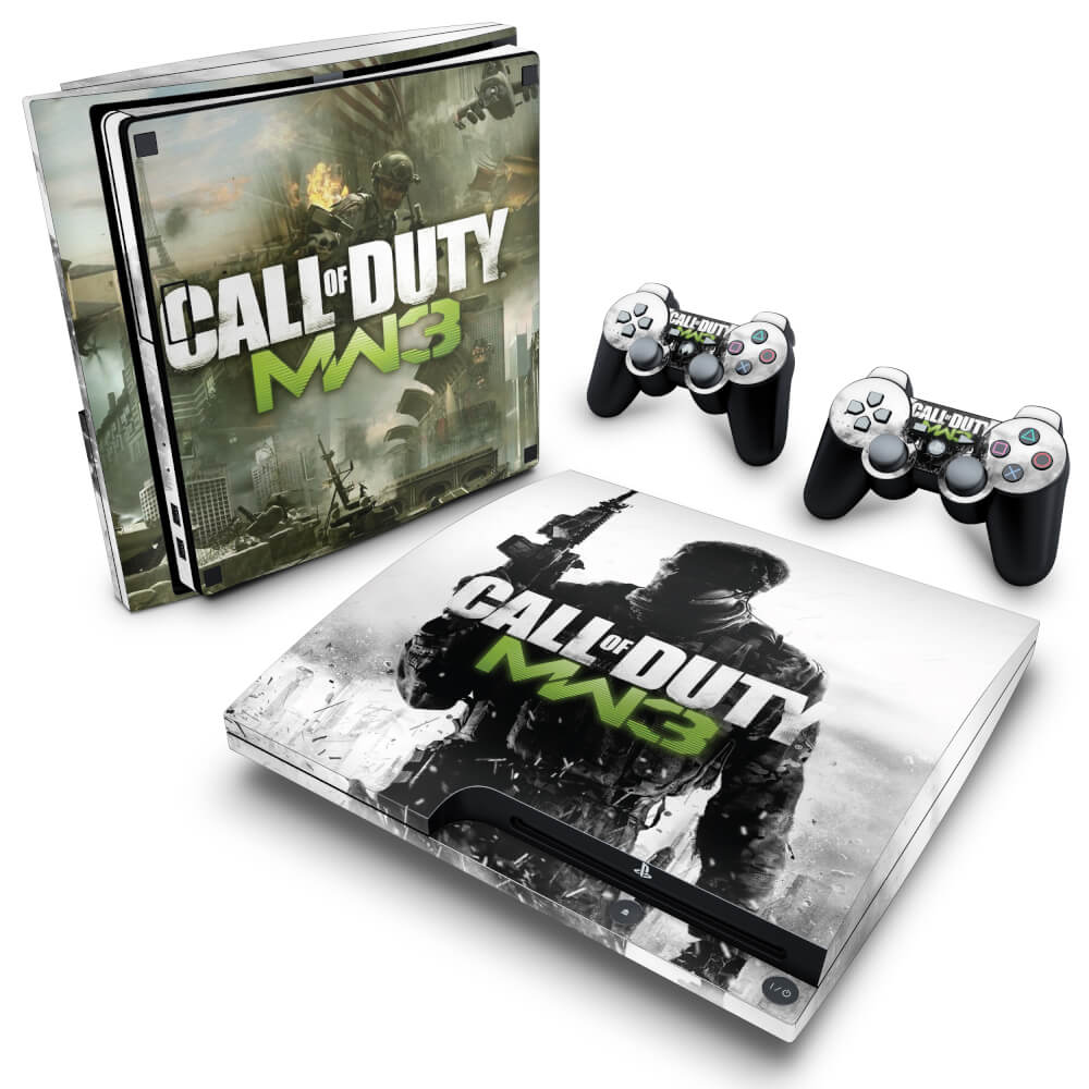 Skin Anti-Rage PS3 Slim - Call of Duty Modern Warfare 3