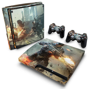 Skin Anti-Rage PS3 Slim - Crysis 2