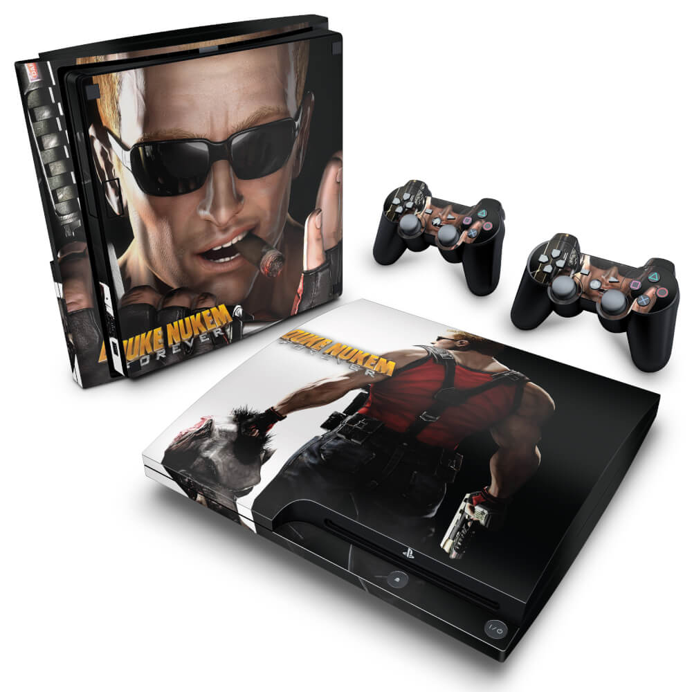 Skin Anti-Rage PS3 Slim - Duke Nukem Forever