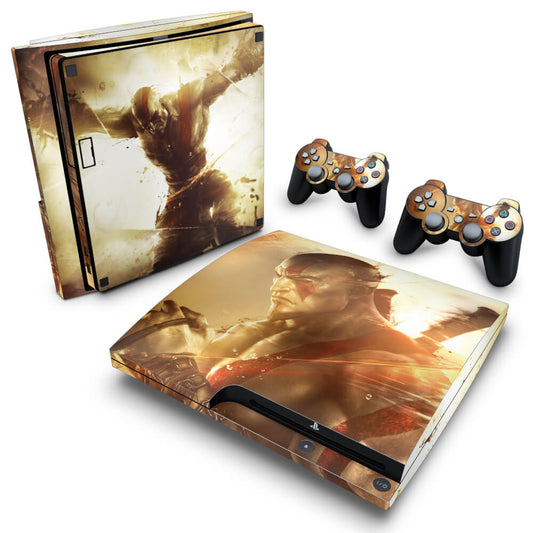 PS3 Slim Skin - God of War Ascension