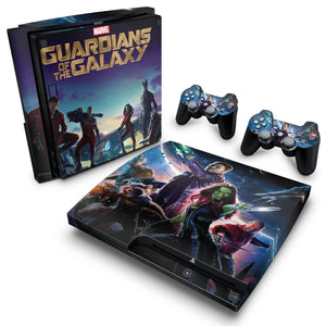 Skin Anti-Rage PS3 Slim - Guardioes da Galaxia