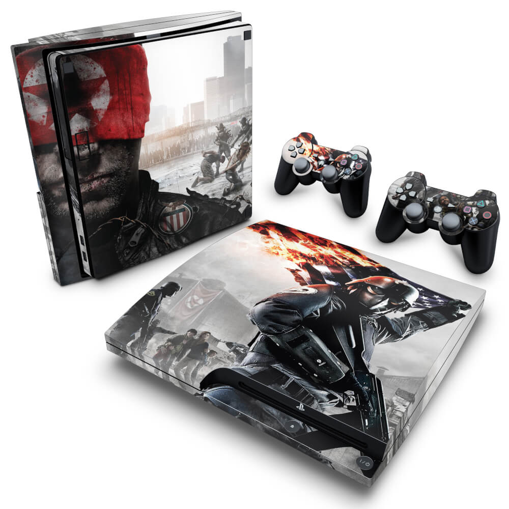 Skin Anti-Rage PS3 Slim - Homefront