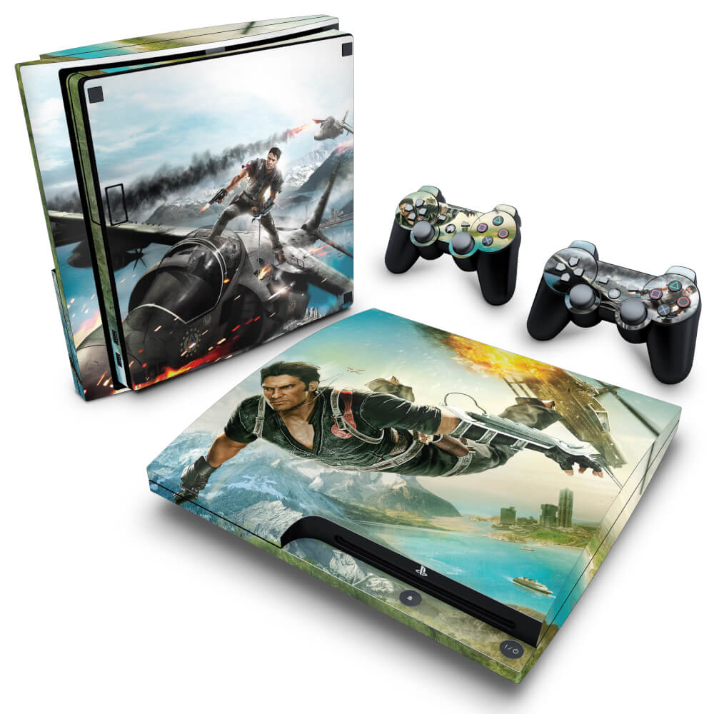 Skin Anti-Rage PS3 Slim - Just Cause 2