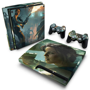 Skin Anti-Rage PS3 Slim - Lara Croft and the Guardian of Light