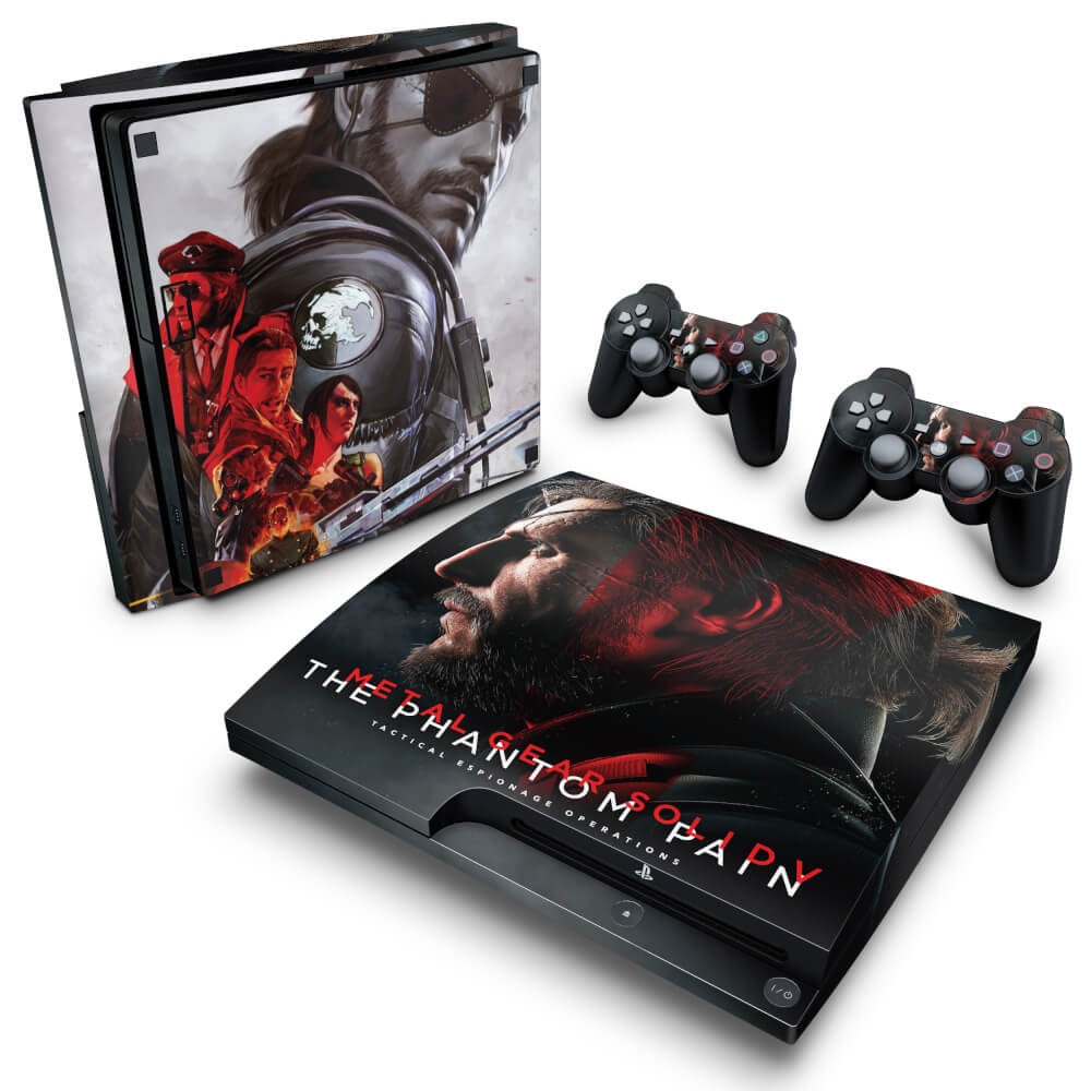 Skin Anti-Rage PS3 Slim - Metal Gear Solid 5: The Phantom Pain