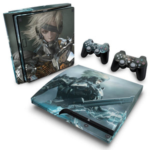 Skin Anti-Rage PS3 Slim - Metal Gear Solid Rising