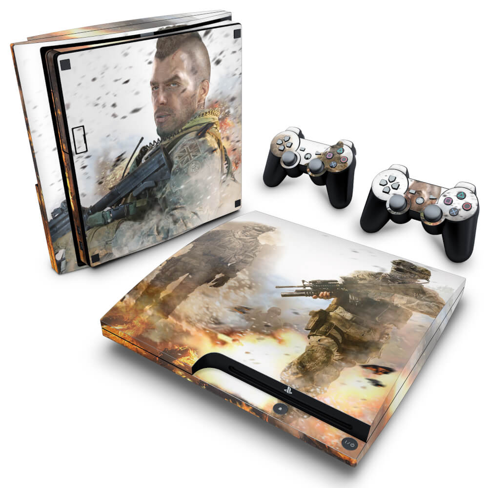 Skin Anti-Rage PS3 Slim - Modern Warfare 2