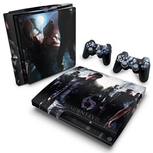 Skin Anti-Rage PS3 Slim - Resident Evil 6